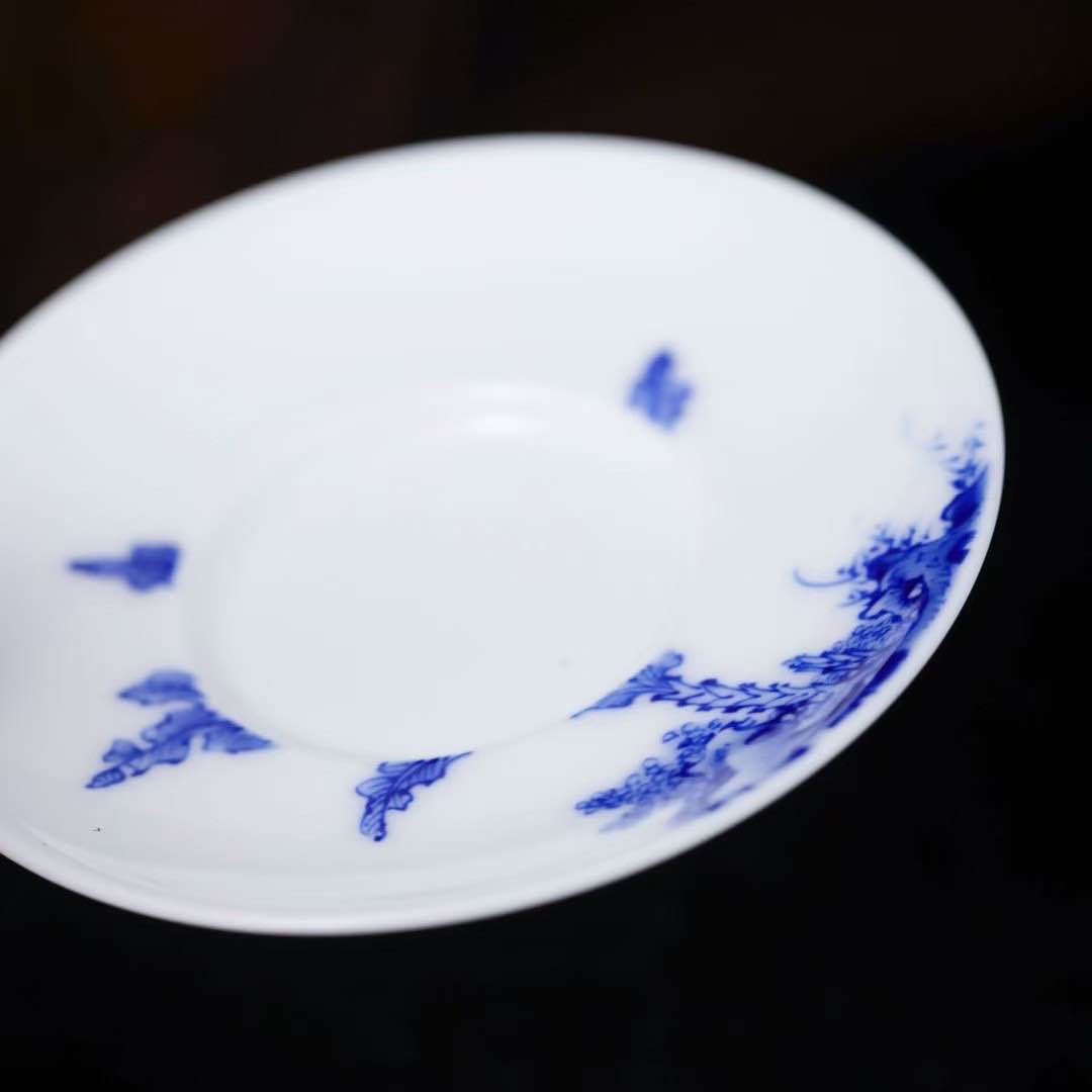 Jiu Duan Shao 九段妙手品茶图盖碗