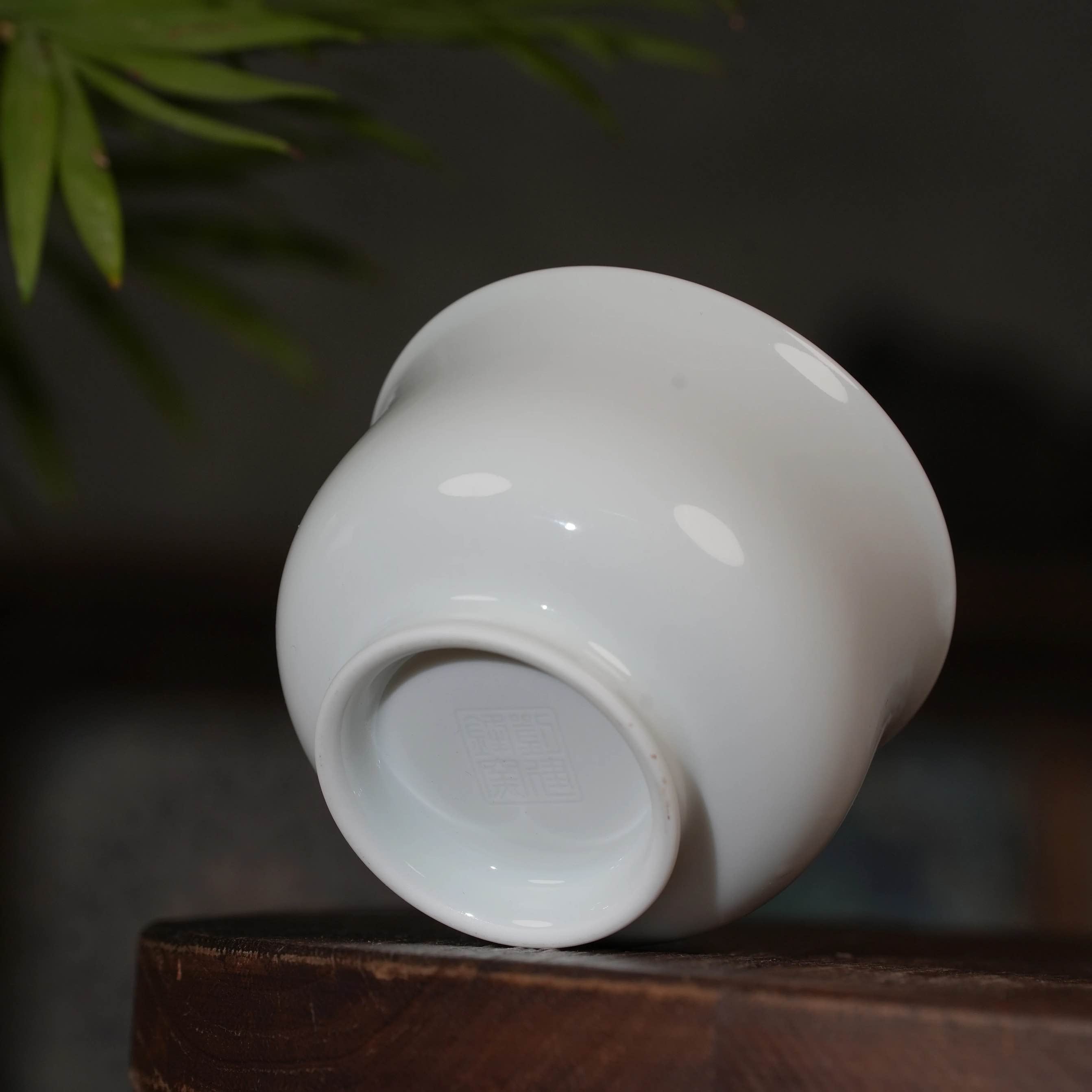 Liujianfeng Kiln White Porcelain Tea Cup 刘建锋窑 白瓷炉式杯