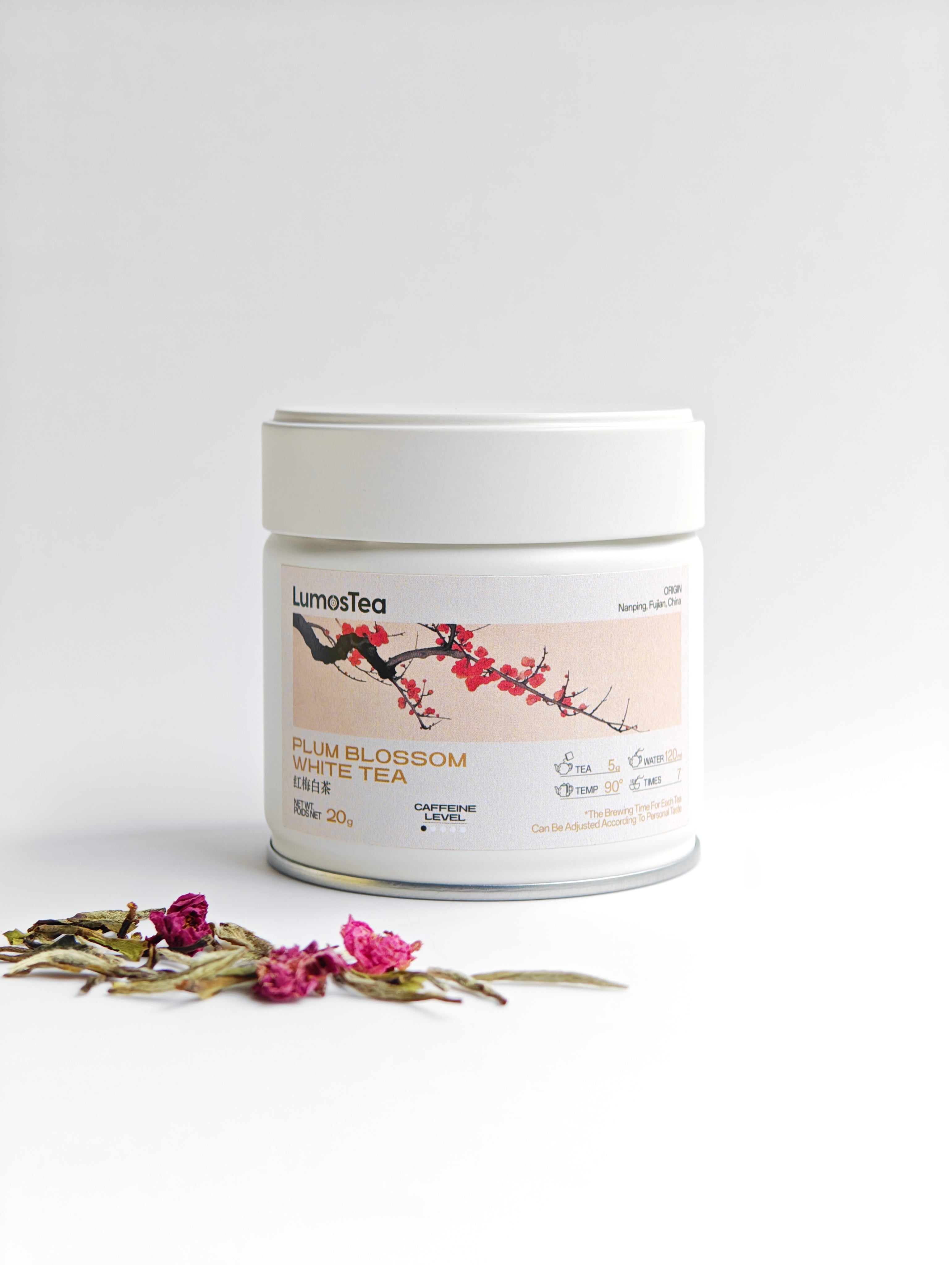 Plum Blossom White Tea 红梅白茶 20g