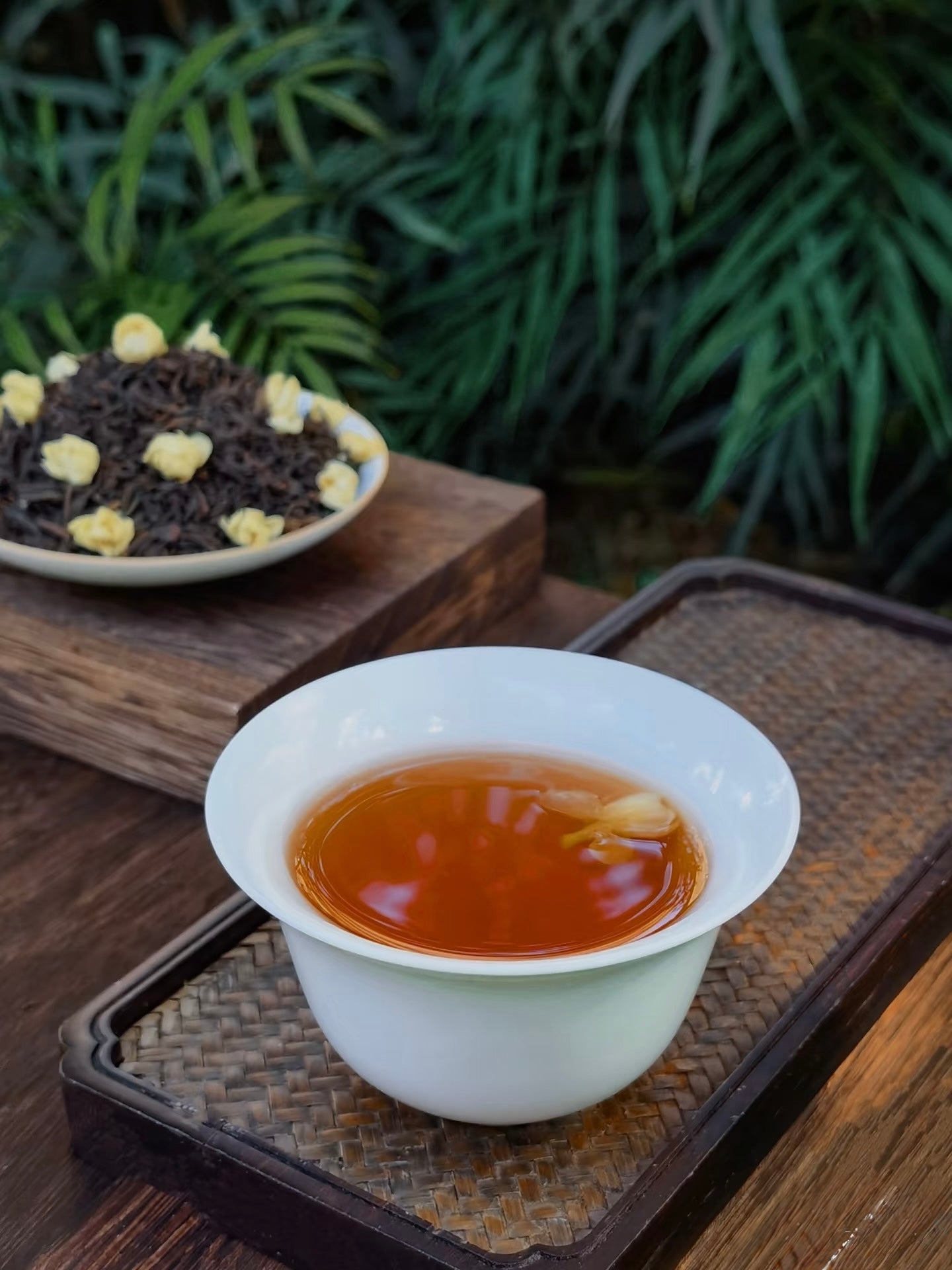 Jasmine Liubao Dark Tea 茉莉六堡茶
