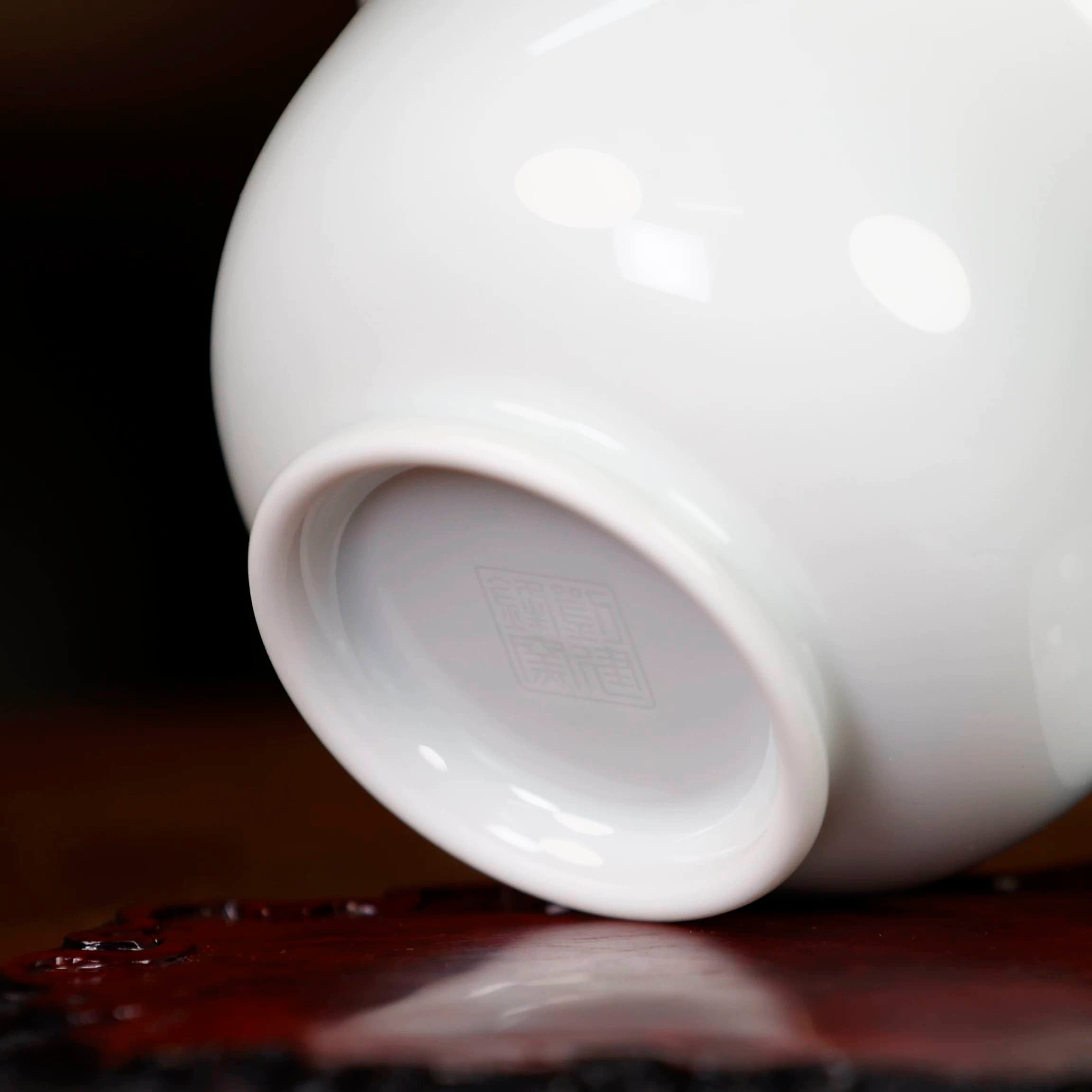 Liujianfeng Kiln white porcelain Gaiwan 刘建锋窑白瓷盖碗